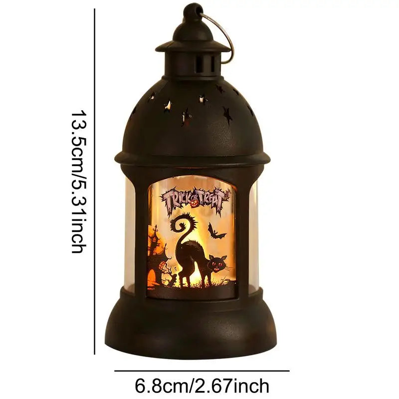LED Halloween Lanterns Outdoor Mini Scary Scene