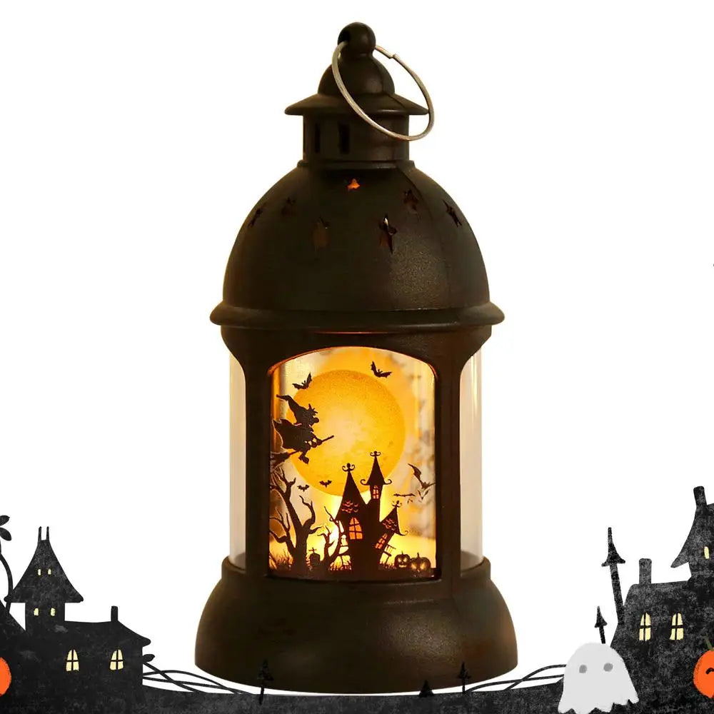 LED Halloween Lanterns Outdoor Mini Scary Scene