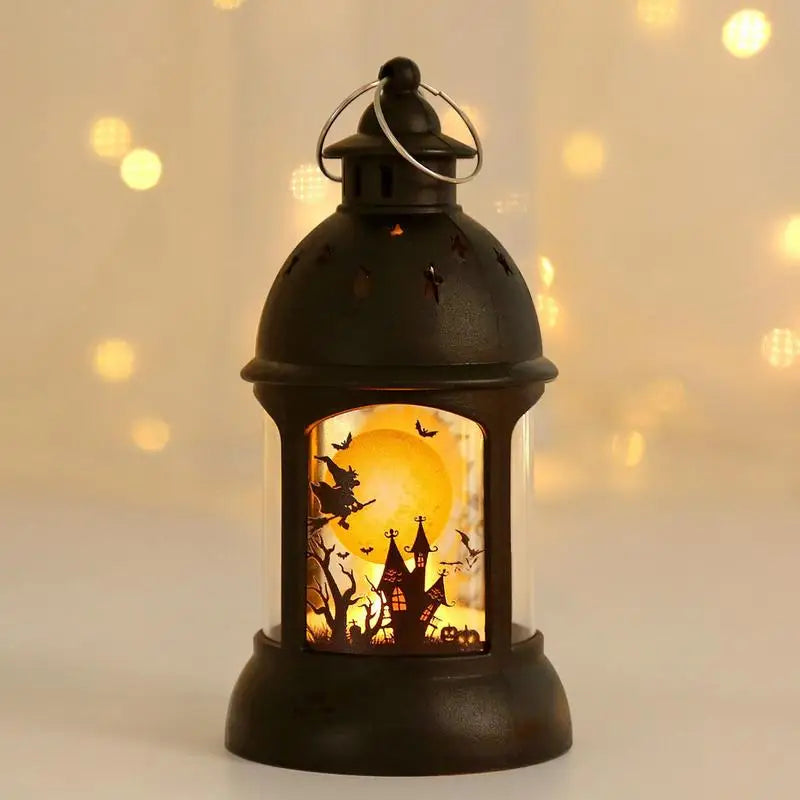 LED Halloween Lanterns Outdoor Mini Scary Scene